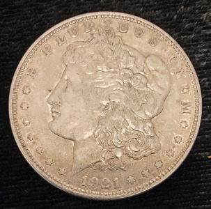 1921 Morgan Silver Dollar