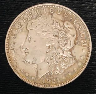 1921 Morgan Silver Dollar