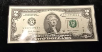 (2) Collectible $2 Bills- One Federal Reserve Note And One United States Note - 2