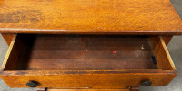 Brown Wooden Desk W/ Drawer - 4