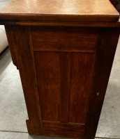 Brown Wooden Desk W/ Drawer - 5