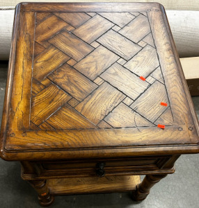 Beautiful Brown Night Stand W/ Drawer