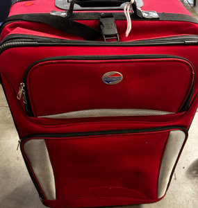 Red Suit Case