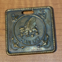 Brass 12GA Belt Buckle, SeaBees Medal, Sailers Pin & More - 3