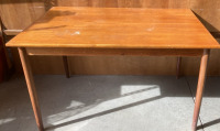 (1) Wood Table