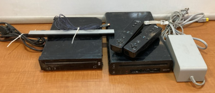 WiiU & Wii Consoles, Controllers, Sensor Bar & Cords