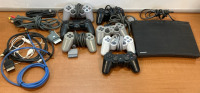 Samsung Blu-Ray Player, Multiple PS Controllers & Cords