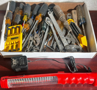 Stanley Tools, Flat Heads, Screw Drivers, And More Assorted Tools