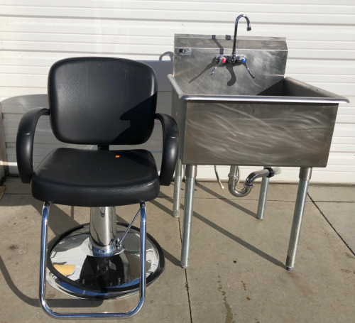 Sink & Barbers Chair