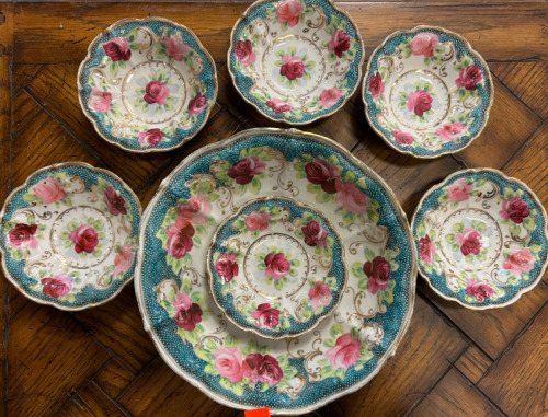 Floral Glass Bowls