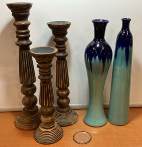 Candle Holder & Vases