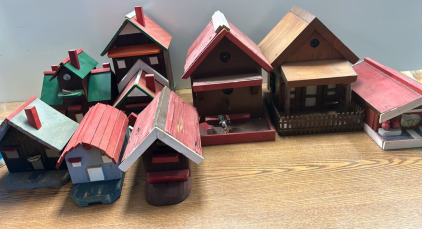 (2) Boxes Of Birdhouses