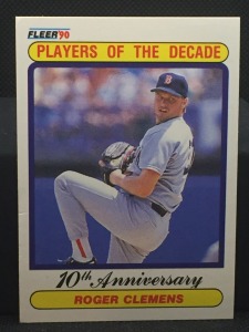 Roger Clemens Estate Baseball Card