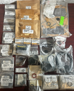 Many Different Car Parts, Including Gaskets, Packing Stem, And More