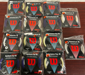 Wilson Performance Strings, Various String Sizes and Kinds