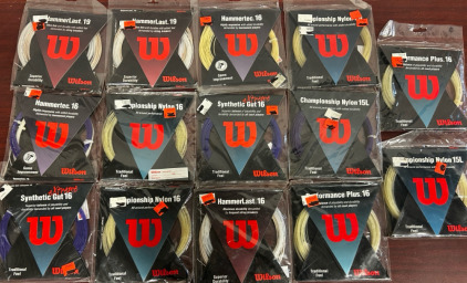 Wilson Performance Strings, Various String Sizes And Kinds