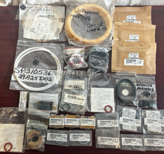 Auto Parts Including Different Size Gaskets, And Stem Packing