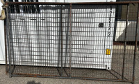 Brown Fencing And White Door