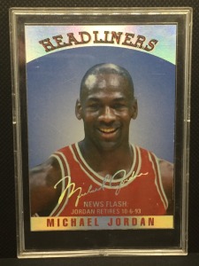 Rare Michael Jordan Basketball Card