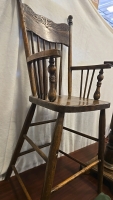 (1) Tall Wooden Kid's Chair (1) Wall Hanging And More - 9