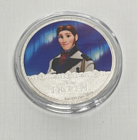 (6) 1 oz. .925 Silver Plated Disney “Frozen” Collectible Rounds - 3