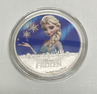 (6) 1 oz. .925 Silver Plated Disney “Frozen” Collectible Rounds - 5