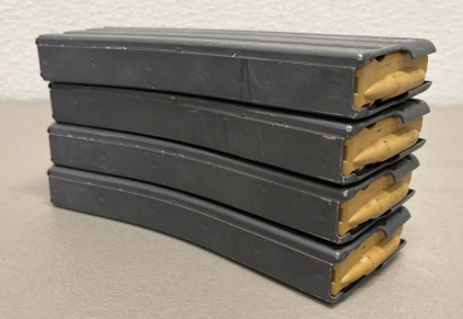 (4) 5.56 Ammunition Catridge Magazines