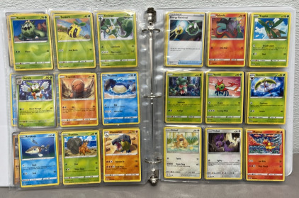 Huge Binder Of Pokémon Cards With Tons Of Rares And Holos