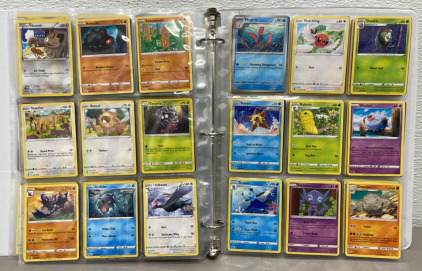 Huge Binder Of Pokémon Cards With Tons Of Rares And Holos