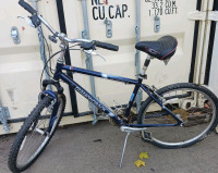 26in WildWood Diamond Back Woman's Bike (Blue) 28in Raleigh Mens Bike (maroon) Parts needed, view photos for items - 2