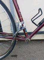 26in WildWood Diamond Back Woman's Bike (Blue) 28in Raleigh Mens Bike (maroon) Parts needed, view photos for items - 8