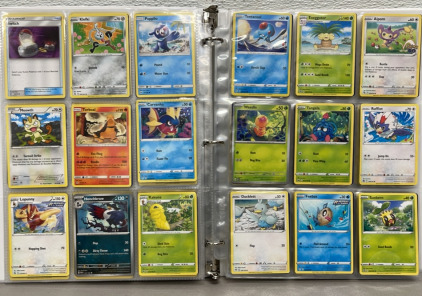 Huge Binder Of Pokémon Cards With Tons Of Rares And Holos