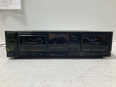 Sony Stereo Cassette Deck TC-WR610