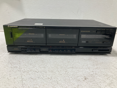 Pioneer Stereo Double Cassette Deck