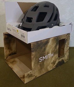 (1) Smith Forefront 2 Mips Aerocore Koroyd Cycling Helmet, Matte Black, Adult, Medium.