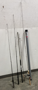 (4) Fishing Poles