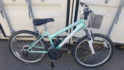 24" Roadmaster Seafoam Green Bike