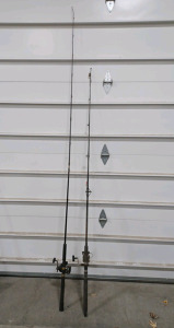 (2) Fishing Poles w/ Reels