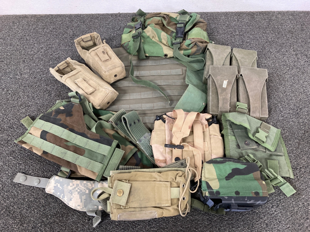 Assorted Military Gear Parts and Peices