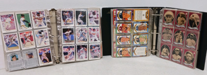 (2) Baseball Card Binders