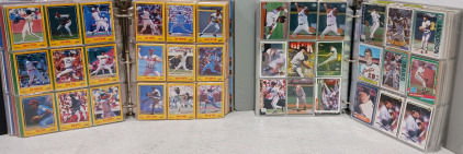 (2) Baseball Card Binders