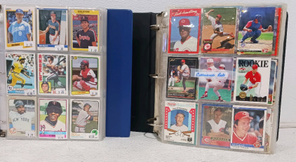 (2) Baseball Card Binders