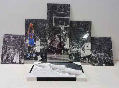 Basketball Photo, Textile Painting