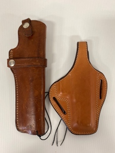 (2) Leather Holsters