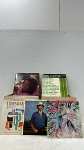 (2) Assortment of 50+ Vinyl Records