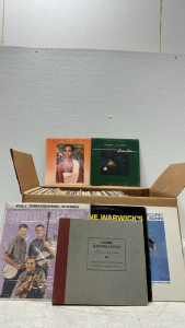 Large Collection of 125+ Vintage Vinyl Records