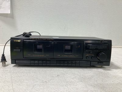 Teac Auto Reverse Double Cassette Deck