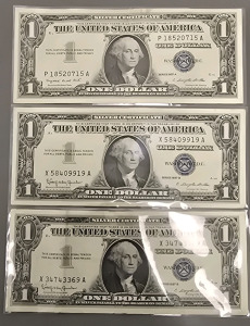 $1 Silver Certificate Bill