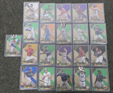 (41) Topps 2017 MLB Cards, All Numbered- Included Mookie Betts, Manny Machado And More