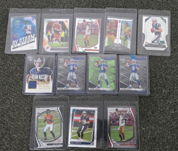 NFL Rookie Quarters Including (3) Numbered Daniel Jones Cards